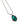 【ドイツ買付】ヴィンテージ SEIBOTH エメラルド ティアドロップ ガラス ネックレス/Vintage SEIBOTH Emerald Glass Necklace