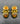 【ドイツ買付】ヴィンテージ SEIBOTH フォイルガラス イヤリング/Vintage SEIBOTH Foil Glass Clip On Earrings