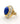 【USA輸入】ヴィンテージ ブルー カボション ビジュー リング/Vintage Blue Cabochon Bijou Ring