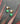 【フランス輸入】ヴィンテージ SPHINX パール グリーン ストーン ピアス/Vintage SPHINX Pearl Green Stone Post Earrings