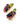 【USA輸入】ヴィンテージ JULIANA マルチカラー ビジュー イヤリング/Vintage JULIANA Multicolor Bijou Clip On Earrings