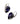【ドイツ買付】ヴィンテージ SEIBOTH ロイヤルパープル ガラス ピアス/Vintage SEIBOTH Royal Purple Glass Dangle Earrings