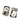 【ドイツ買付】ヴィンテージ SEIBOTH シャンパン プラチナ ガラス イヤリング/Vintage SEIBOTH Champagne Platinum Glass Clip On Earrings