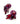 【USA輸入】ヴィンテージ WEISS レッド マゼンダ ビジュー イヤリング/Vintage WEISS Red Magenta Bijou Clip On Earrings