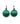 【ドイツ買付】ヴィンテージ SEIBOTH ジェード カボション ビジュー ピアス/Vintage SEIBOTH Jade Cabochon Post Earrings