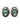 【USA輸入】ヴィンテージ SELRO ブルー ビジュー パール イヤリング/Vintage SELRO Blue Bijou Pearl Clip On Earrings