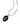 【ドイツ買付】ヴィンテージ SEIBOTH ディープパープル ガラス ネックレス/Vintage SEIBOTH Deep Purple Glass Necklace