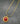 【ドイツ買付】ヴィンテージ SEIBOTH カーネリアン ガラス サン ネックレス/Vintage SEIBOTH Carnelian Glass Sun Necklace
