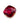 【ドイツ買付】ヴィンテージ SEIBOTH  レッド ガラス ブローチ/Vintage SEIBOTH Red Glass Brooch