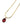【ドイツ買付】ヴィンテージ SEIBOTH ガーネット ティアドロップ ガラス ネックレス/Vintage SEIBOTH Garnet Glass Necklace