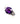 【USA輸入】ヴィンテージ パープル クリア ビジュー リング/Vintage Purple Clear Bijou Ring