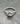 【USA輸入】ヴィンテージ クリアビジュー スターリングシルバー リング/Vintage Clear Bijou Sterling Ring