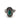 【USA輸入】ヴィンテージ VOGUE エメラルドグリーン ビジュー リング/Vintage VOGUE Emerald Bijou Ring