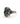 【USA輸入】ヴィンテージ VOGUE エメラルドグリーン ビジュー リング/Vintage VOGUE Emerald Bijou Ring