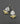 【ドイツ買付】ヴィンテージ SEIBOTH  トライアングル クリスタル ピアス/Vintage SEIBOTH Triangle Crystal Post Earrings