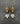 【ドイツ買付】ヴィンテージ SEIBOTH ゴッデス クリスタル ピアス/Vintage SEIBOTH Goddess Crystal Post Earrings