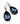 【ドイツ買付】ヴィンテージ SEIBOTH サファイア ガラス ピアス/Vintage SEIBOTH Sapphire Glass Dangle Earrings