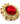 【フランス輸入】ヴィンテージ スフィンクス ガーネットレッド ブローチ/Vintage SPHINX Garnet Red Brooch