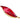 【USA輸入】ヴィンテージ レッド エナメル リーフ ブローチ/Vintage Red Enamel Leaf Brooch
