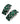 【USA輸入】ヴィンテージ クレイマー エメラルド ラインストーン イヤリング/Vintage KRAMER Emerald Rhinestones Clip On Earrings