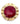 【USA輸入】ヴィンテージ STAR ガーネットレッド ビジュー ブローチ/Vintage STAR Garnet Red Bijou Brooch
