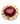 【USA輸入】ヴィンテージ STAR ガーネットレッド ビジュー ブローチ/Vintage STAR Garnet Red Bijou Brooch