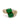 【USA輸入】ヴィンテージ グリーン カボション リング/ Vintage Green Cabochon Adjustable Ring