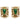 【USA輸入】ヴィンテージ フィリグリー グリーン マーブル イヤリング/Vintage Filigree Green Marble Clip On Earrings