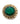 【USA輸入】ヴィンテージ エメラルドグリーン ビジュー ブローチ/Vintage Emerald Bijou Brooch