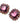 【USA輸入】ヴィンテージ パープルピンク ラインストーン イヤリング/Vintage Purple Pink Rhinestones Clip On Earrings