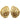 【USA輸入】 ヴィンテージ TMトリファリ ゴールド イヤリング/Vintage TM TRIFARI Gold Clip On Earrings
