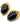 【フランス輸入】ヴィンテージ スフィンクス ブラック リーフ イヤリング/Vintage SPHINX Black Leaf Clip On Earrings