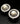 【USA輸入】ヴィンテージ ホワイト カボション ピアス/Vintage White Cabochon Post Earrings
