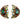 【USA輸入】ヴィンテージ アンバー グリーン ビジューイヤリング/Vintage Amber Green Bijou Clip On Earrings