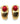 【USA輸入】ヴィンテージ レッド カボション ハーフフープ  イヤリング/Vintage Red Cabochon Half Hoop Clip On Earrings