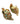 【USA輸入】ヴィンテージ 西ドイツ製 リーフ ラインストーン イヤリング/Vintage W.GERMANY Leaf Rhinestones Clip On Earrings