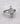【USA輸入】ヴィンテージ クリア ビジュー リング/Vintage Clear Bijou Ring