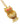 【フランス輸入】ヴィンテージ SPHINX ミミズク コーラル カボション ネックレス/Vintage SPHINX Owl Coral Cabochon Necklace