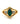【USA輸入】ヴィンテージ エイボン エメラルド ラインストーン リング/Vintage AVON Emerald Rhinestone Ring