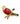 【フランス輸入】ヴィンテージ FRIED PARIS バード エナメル ブローチ/Vintage FRIED PARIS Bird Enamel Brooch