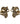 【USA輸入】ヴィンテージ ゴールド フラワー イヤリング/Vintage Gold Flower Clip On Earrings