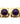 【USA輸入】ヴィンテージ パープル カボション ピアス/Vintage Purple Cabochon Post Earrings