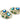 【USA輸入】ヴィンテージ コロ オーロラ フローラル イヤリング/Vintage CORO Aurora Floral Clip On Earrings