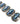 【USA輸入】ヴィンテージ SELRO コンフェッティ ブルー ルーサイト ブレスレット/Vintage SELRO Confetti Blue Lucite Bracelet
