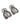 【フランス輸入】ヴィンテージ SPHINX アール・デコ ビジュー イヤリング/Vintage SPHINX Art Deco Bijou Clip On Earrings