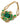 【USA輸入】ヴィンテージ グリーン フローラル ブレスレット/Vintage Green Floral Bracelet