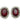 【USA輸入】ヴィンテージ  ガーネットレッド ラインストーン イヤリング/Vintage Garnet Red Rhinestone Clip On Earrings