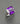 【USA輸入】ヴィンテージ パープル エメラルドカットストーン リング/Vintage Purple Emerald Cut Stone Ring