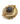 【USA輸入】ヴィンテージ ブラック ゴールド ブローチ・ペンダント/Vintage Black Gold Brooch Pendant