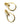 【USA輸入】ヴィンテージ モネ ゴールドチェーン イヤリング/Vintage MONET Gold Chain Clip On Earrings